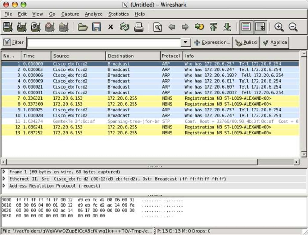 Download Wireshark Mac